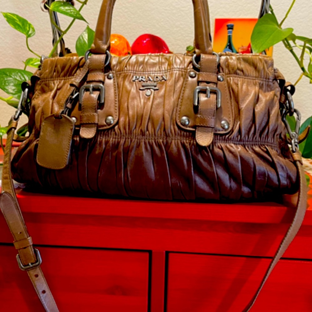 PRADA purse edition Nappa Gaufre two way edition